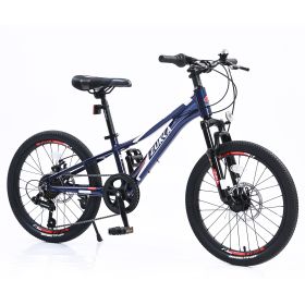 Mountain Bike for Girls and Boys Mountain 20 inch shimano 7-Speed bike (Color: as Pic)