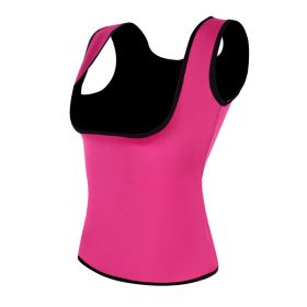 Women Hot Body Shaper Sauna Sweat Vest for Workout Exercise (Color: Pink, size: 4XL)